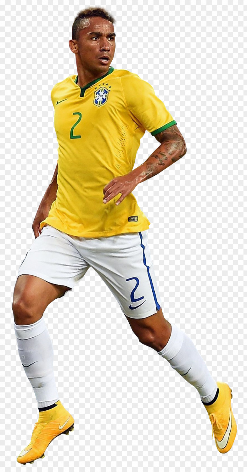 Brazil Players Danilo Jersey Soccer Player Sport T-shirt PNG
