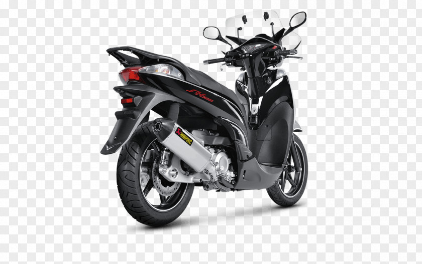 Honda Exhaust System Shadow Sabre Akrapovič Motorcycle PNG