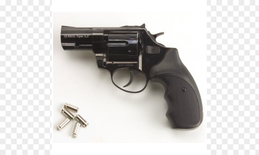 Snub Nose Revolver Firearm Blank Starter Pistols PNG