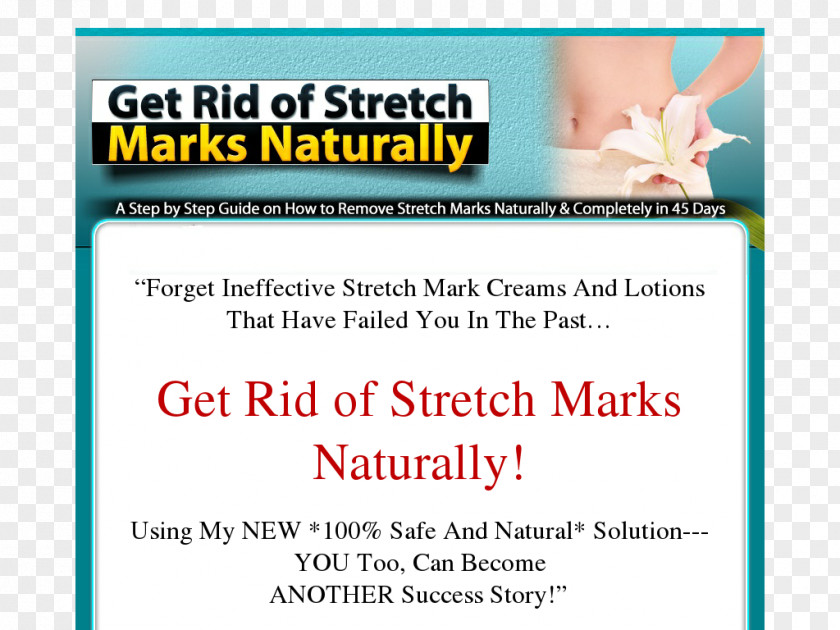 Stretch Marks Web Page PNG