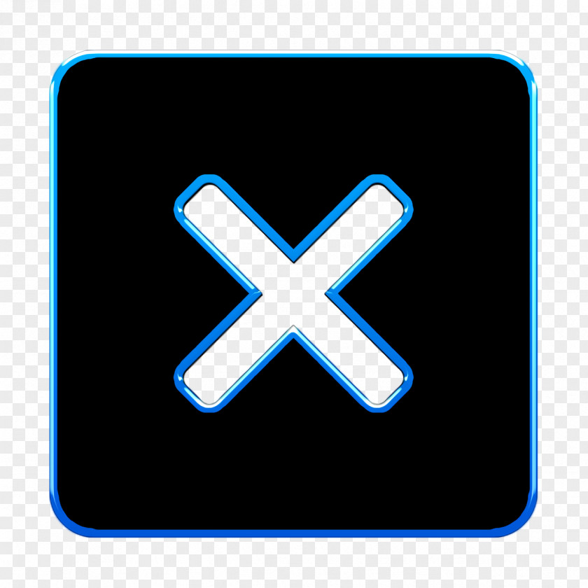 X Mark Icon Cancel Interface PNG