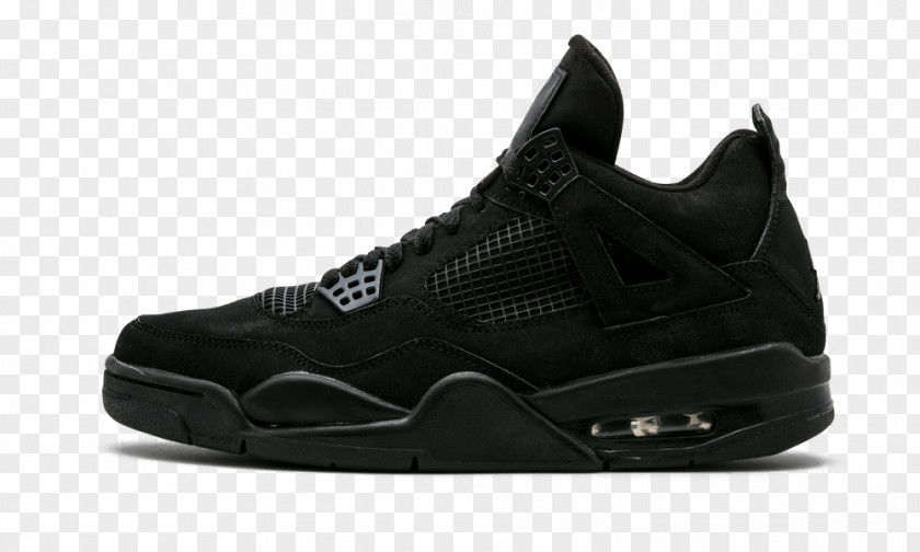 Cat Black Air Jordan Force Sneakers PNG