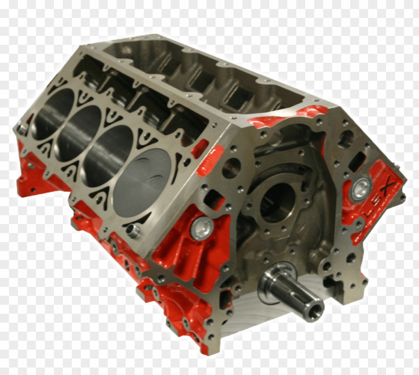 Chevrolet General Motors LS Based GM Small-block Engine Short Block Long PNG