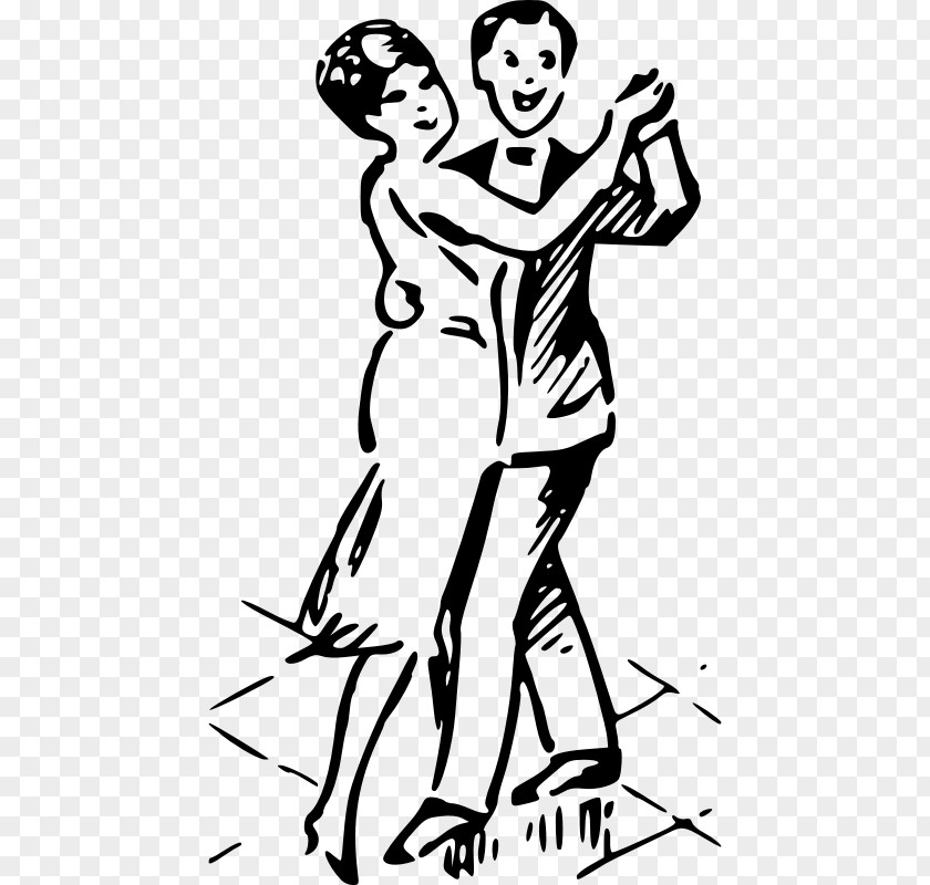 Couple Dance 1930s 1920s 1950s Clip Art PNG