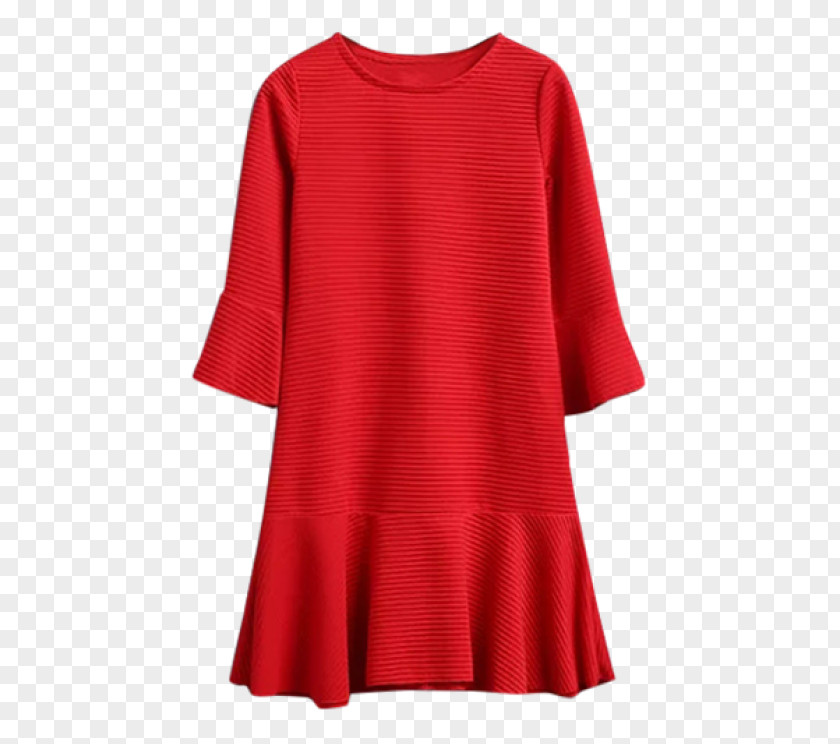 Dress Neckline T-shirt Fashion Sleeve PNG