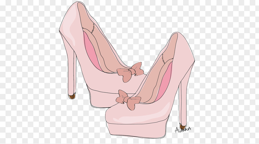 High-heeled Shoe Drawing Court PNG