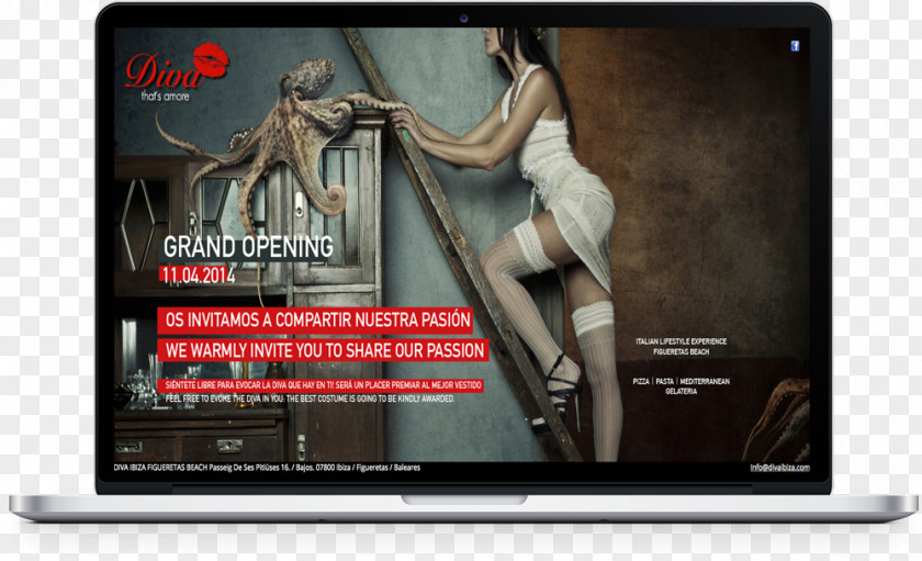 Ibiza Decadent Ritual Display Advertising Brand Multimedia Video PNG