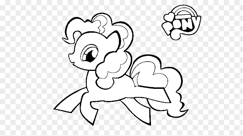 My Little Pony Pinkie Pie Coloring Book Colouring Pages PNG