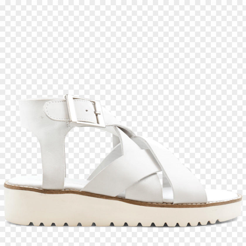 White Powder Sandal Shoe Strap PNG