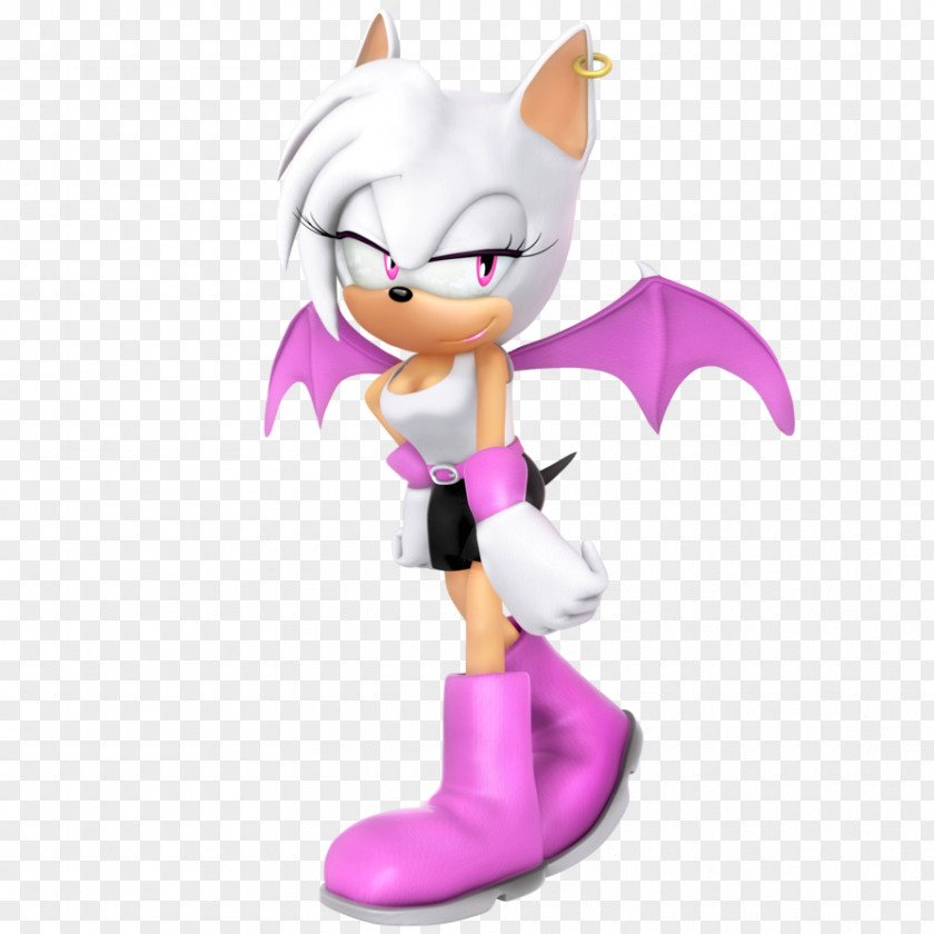 Younger Sister Rouge The Bat Sonic Hedgehog Amy Rose Concept Art PNG