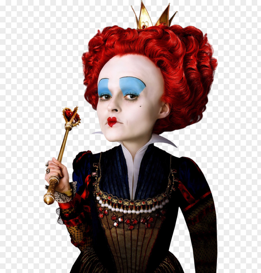 Alice In Wonderland Helena Bonham Carter Red Queen Alice's Adventures Mad Hatter PNG