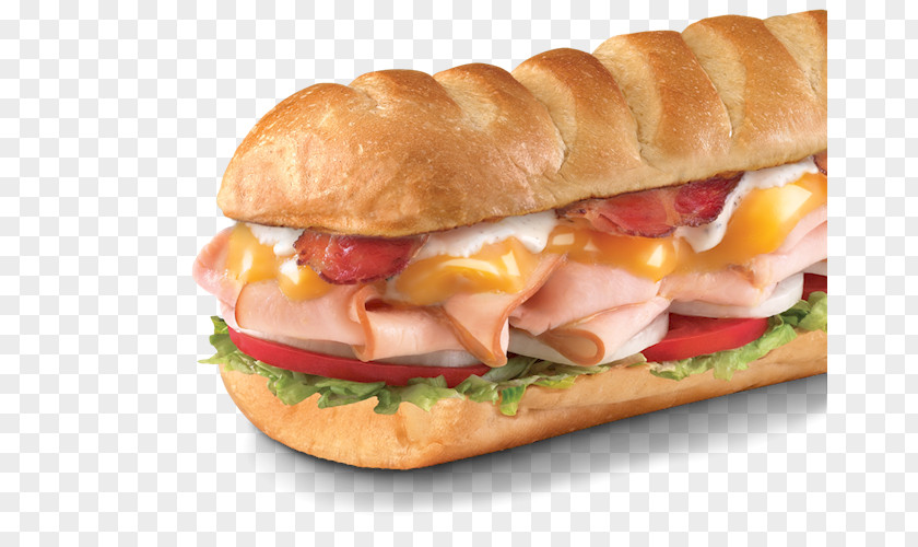 Bacon Submarine Sandwich Club Firehouse Subs Ranch Dressing PNG