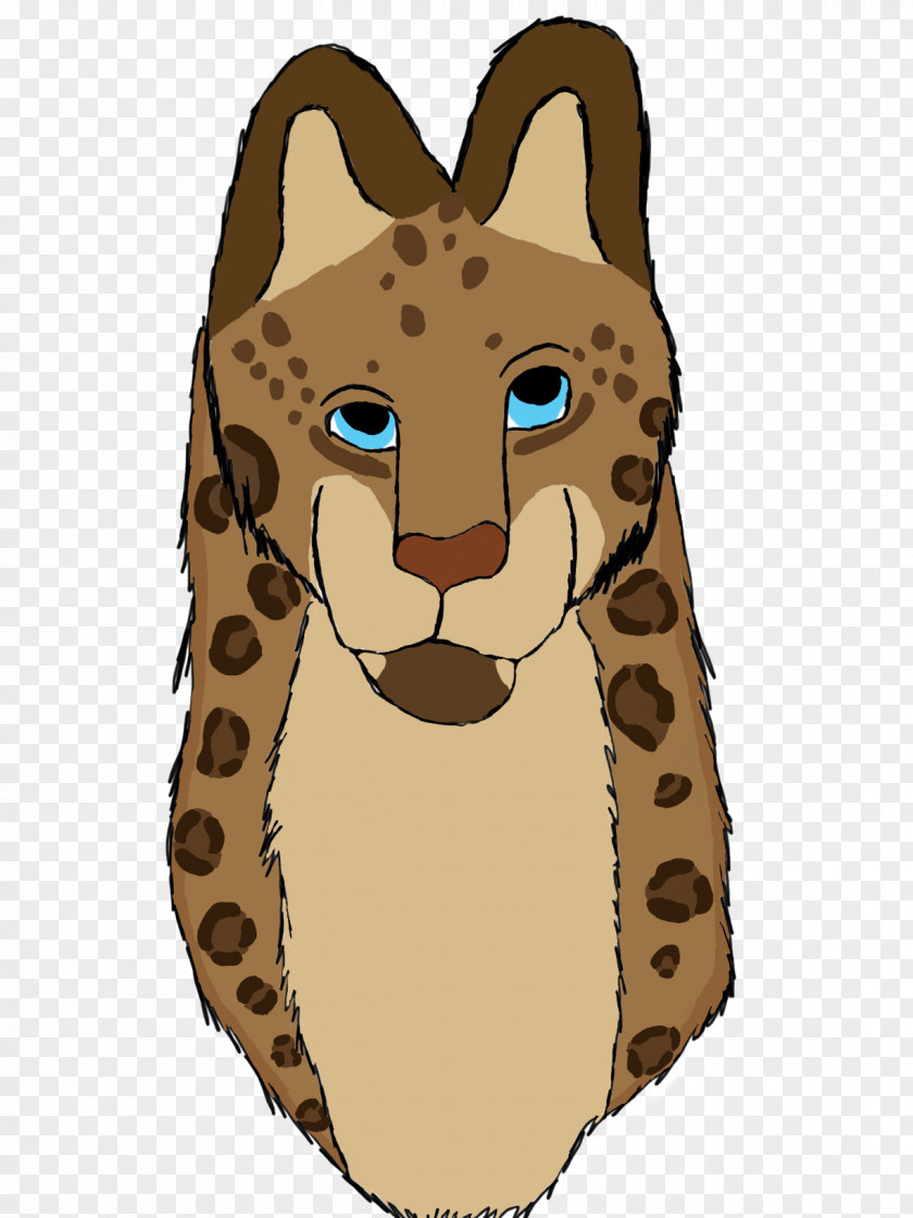 Cat Whiskers Cheetah Fur PNG