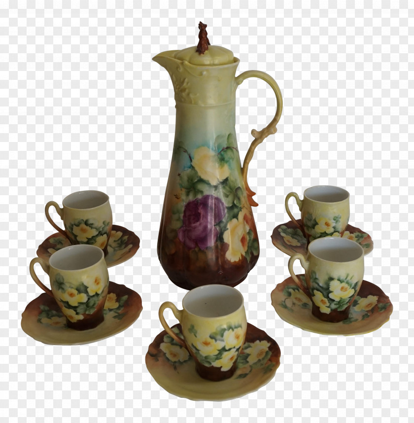 Cup Coffee Porcelain Pottery Saucer PNG