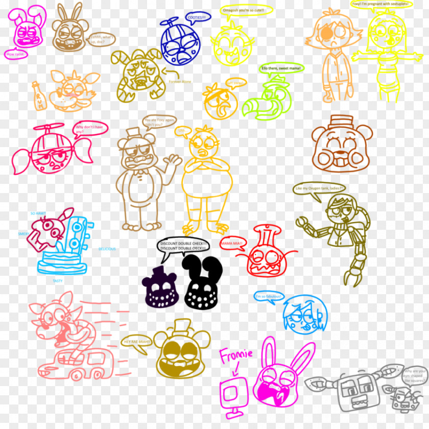Five Nights At Freddy's 2 Art Drawing Doodle PNG