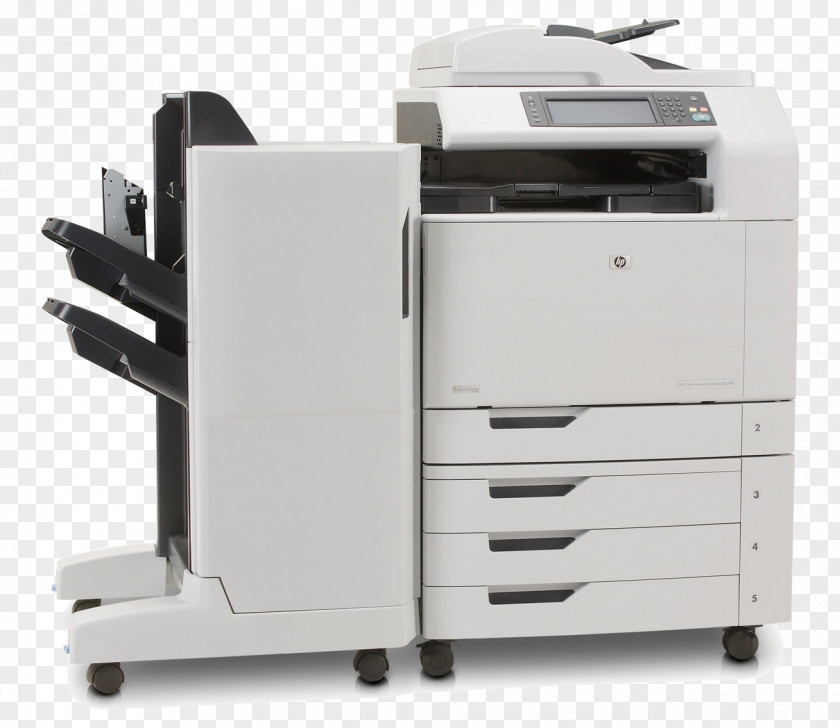 Office Machines Hewlett-Packard Multi-function Printer HP LaserJet CM6040 PNG
