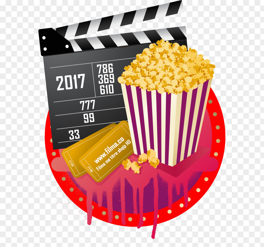 Popcorn Photographic Film Cinema PNG