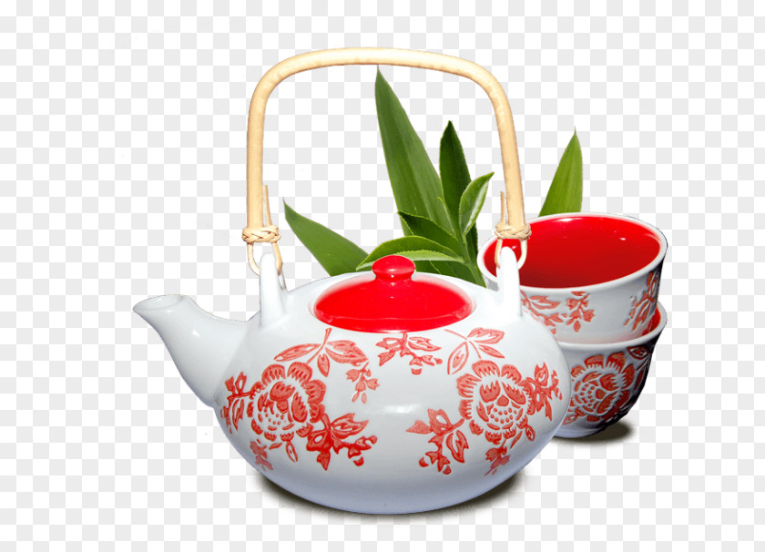 Tea Teapot White Kettle Porcelain PNG