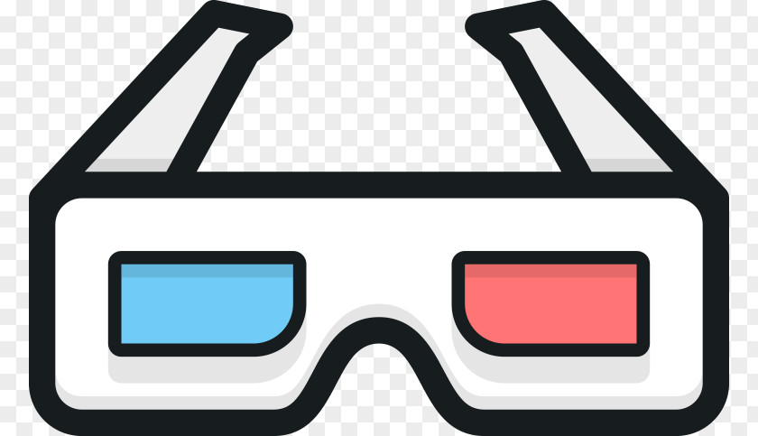 3D Glasses Icon PNG