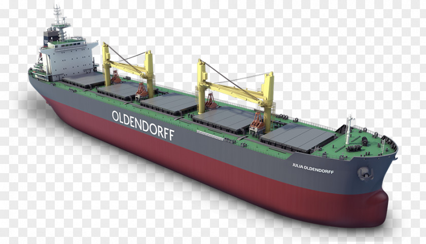 Cartoon Cargo Ship Bulk Carrier Panamax Water Transportation PNG