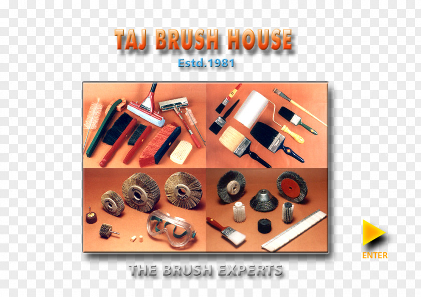 Design Taj Brush House Font PNG