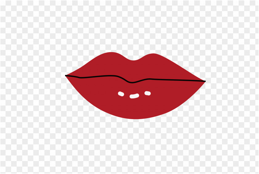 Lips Text Red Illustration PNG