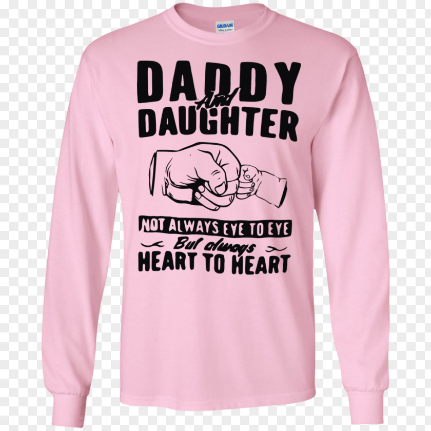 T-shirt Hoodie Father Daughter PNG