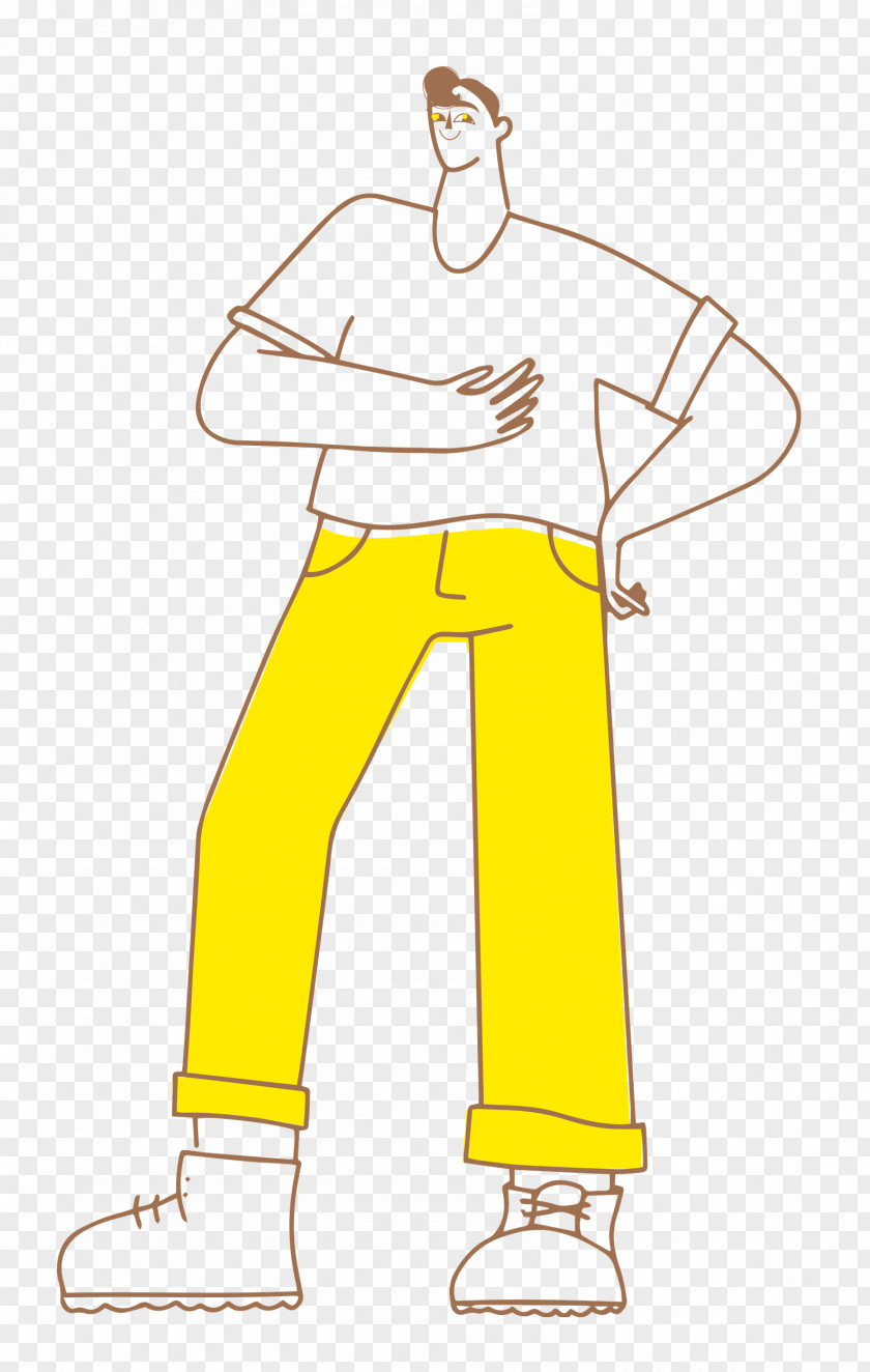 Boy Standing PNG