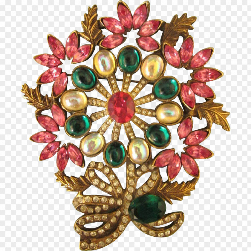 Brooch Jewellery Clothing Accessories Gemstone Christmas Ornament PNG