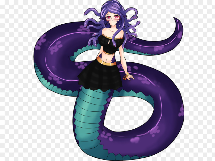 Mermaid Lamia Medusa Monster Musume Siren PNG