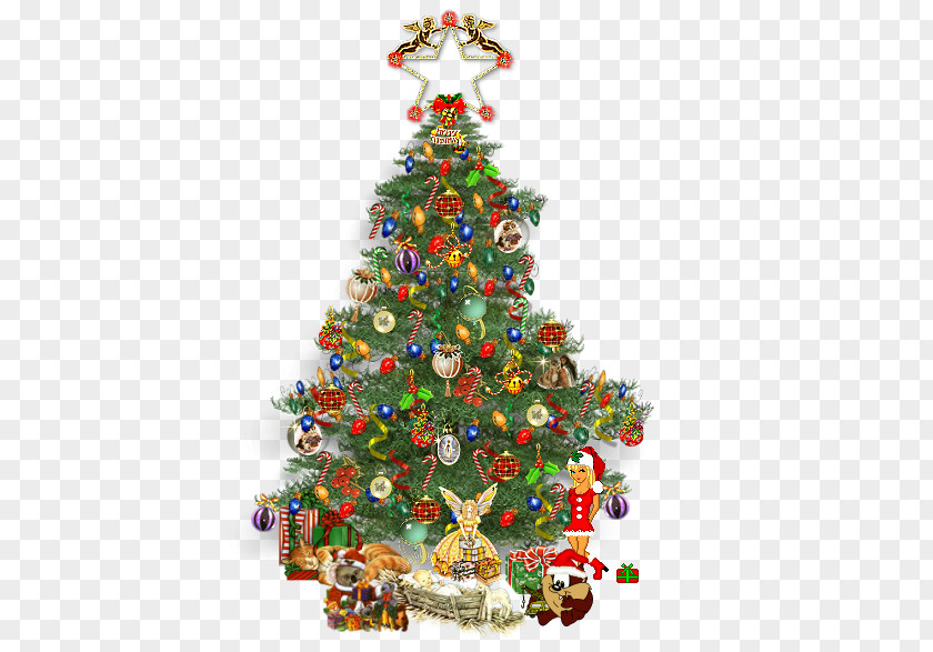 Santa Claus Christmas Tree Lights Day PNG
