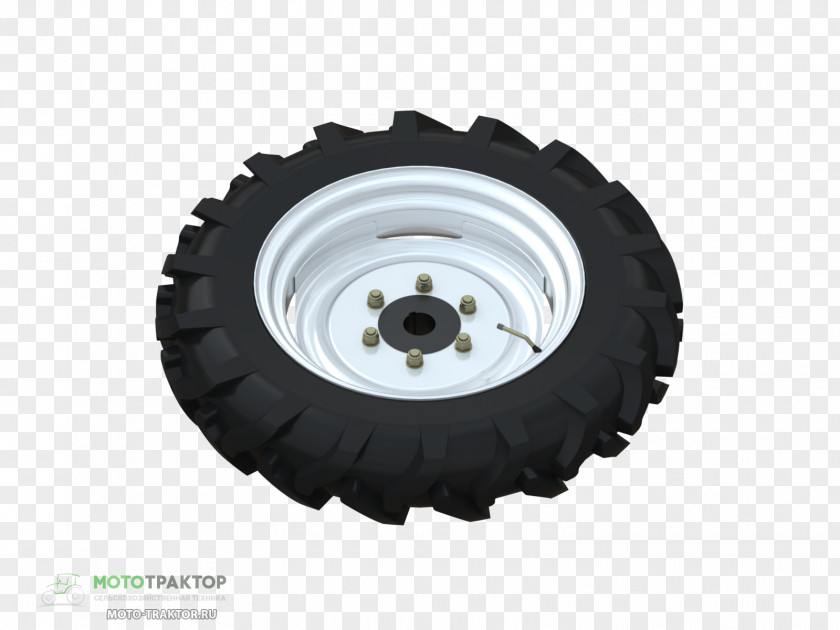Traktor Tire Spoke Alloy Wheel Product Design PNG