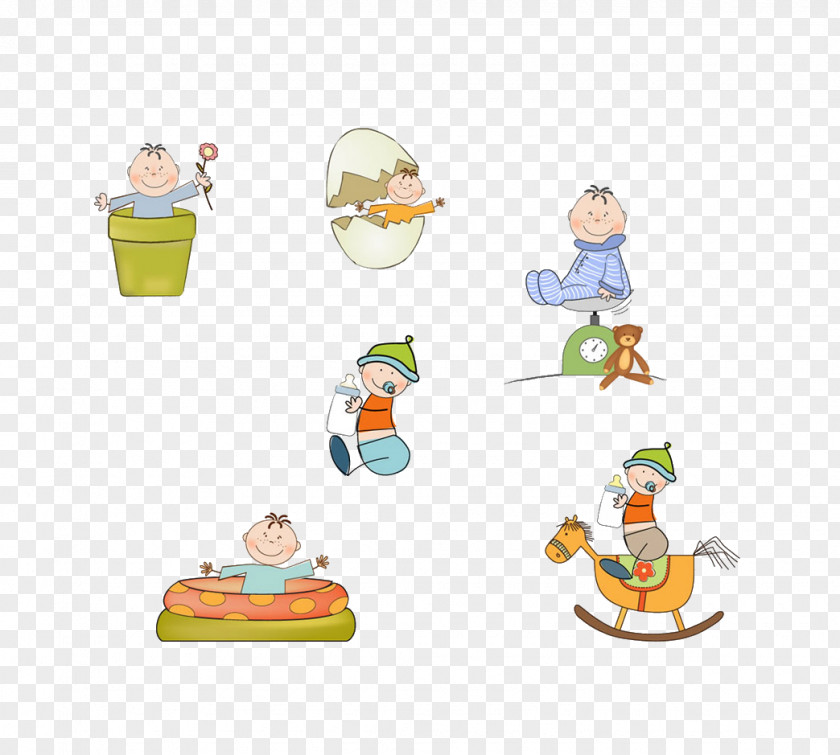 Baby Cartoon Infant Clip Art PNG