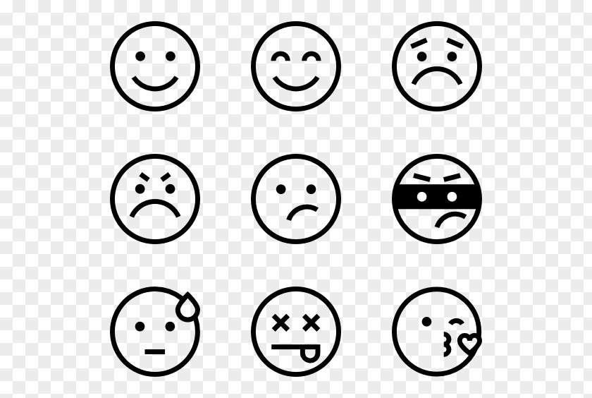 Face Expressions Emoticon Smiley Clip Art PNG