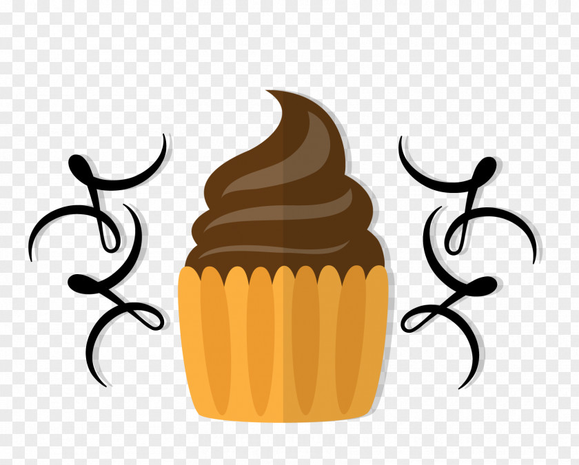 Ice Cream Vector Material Chocolate Cake Food PNG