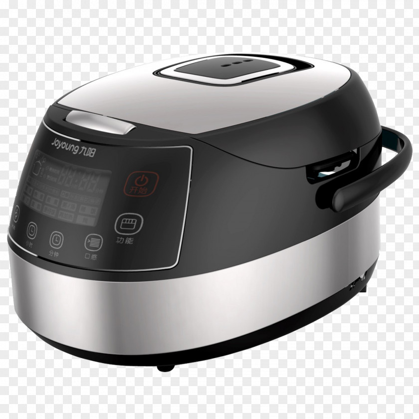Rice Cookers Black Silver Home Appliance Cooking Cooked PNG