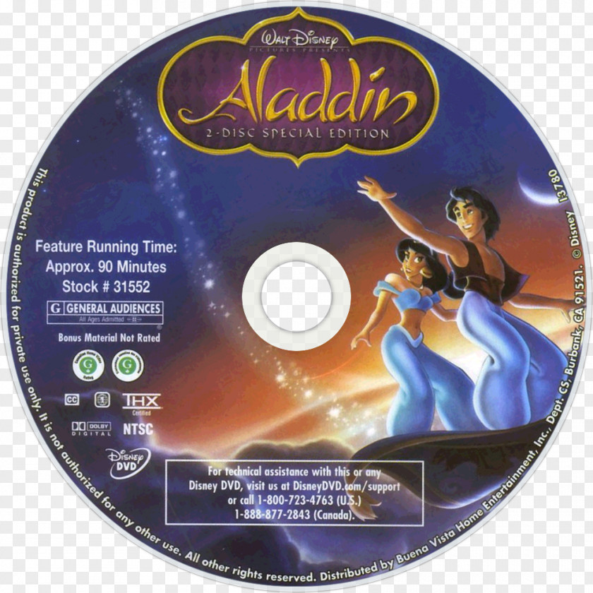 Aladdin Walt Disney Platinum And Diamond Editions Blu-ray Disc DVD The Company PNG
