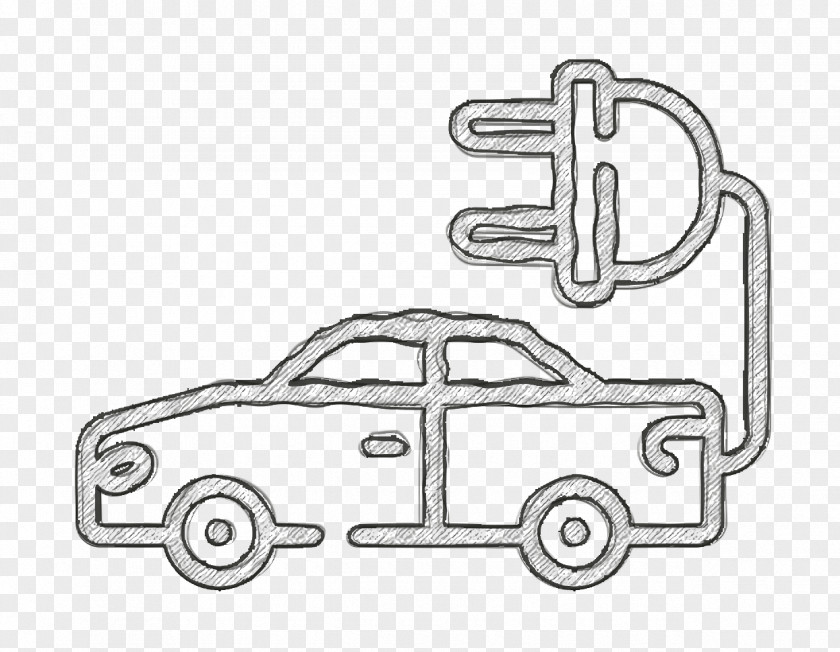 Car Icon Climate Change Electric PNG