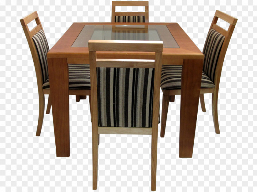 De Table Furniture Chair Wood Dining Room PNG