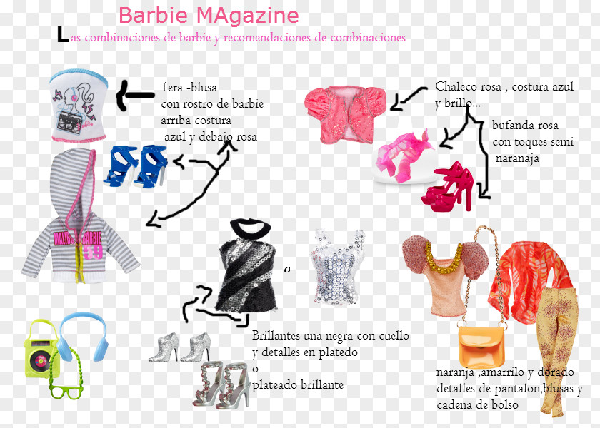 Design Barbie Fashion PNG