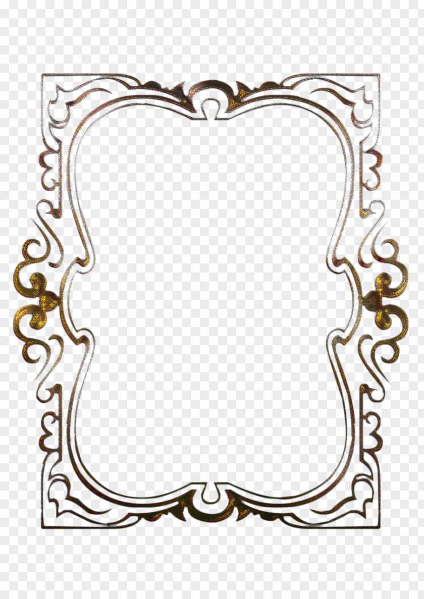 Heart Mirror Picture Frame PNG