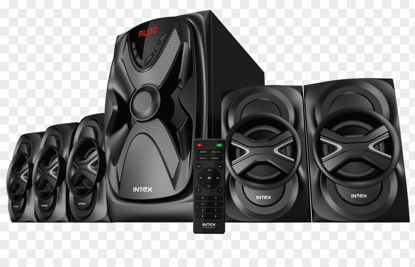 Loud Speakers 5.1 Surround Sound Loudspeaker Home Theater Systems Audio Wireless Speaker PNG