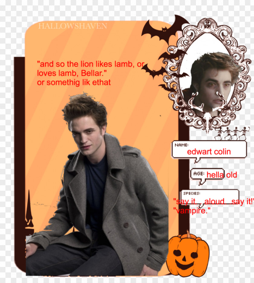 Robert Pattinson Edward Cullen Album Cover Human Behavior Brand PNG