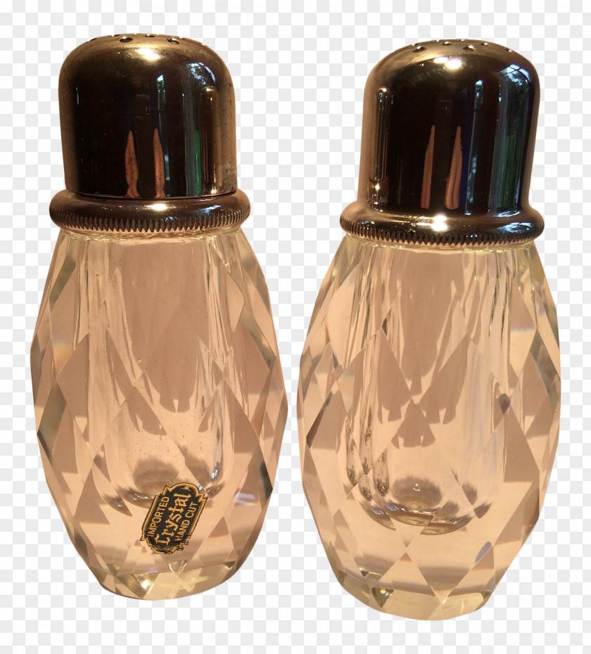 Salt And Pepper Shakers Lead Glass Black PNG
