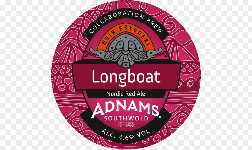 Adnams Brewery Ghost Ship Label Logo PNG