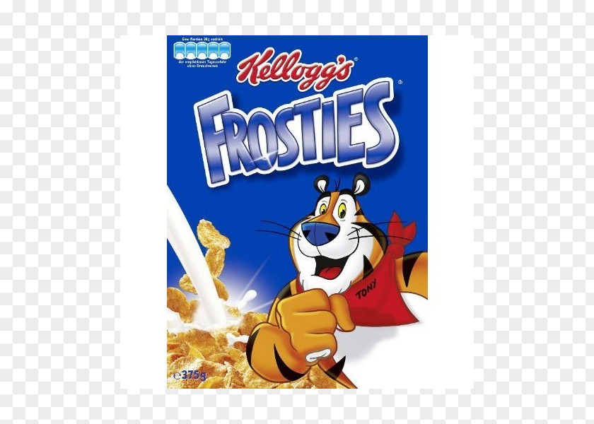Breakfast Frosted Flakes Cereal Crunchy Nut Kellogg's PNG