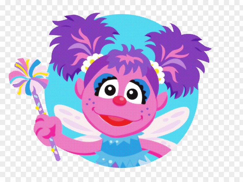 Cartoon Pink Sticker Smile Animation PNG