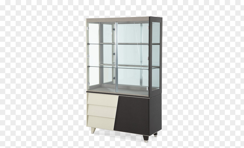 Caviar Curio Cabinet Cabinetry Display Case Hutch Furniture PNG