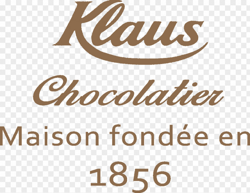 Chocolat Et Aux Noisettes Chocolats Klaus Logo France Confectionery Chocolate PNG