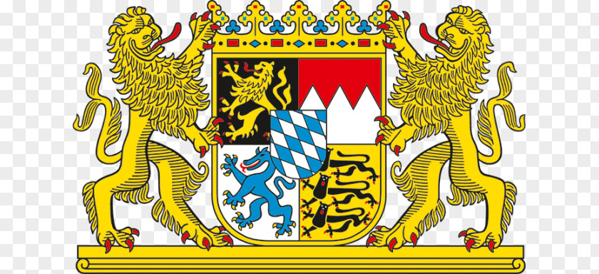 Coat Of Arms Bavaria Coats German States Germany Flag PNG